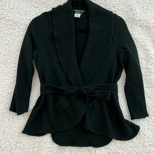 BCBG MaxAzria wrap wool sweater